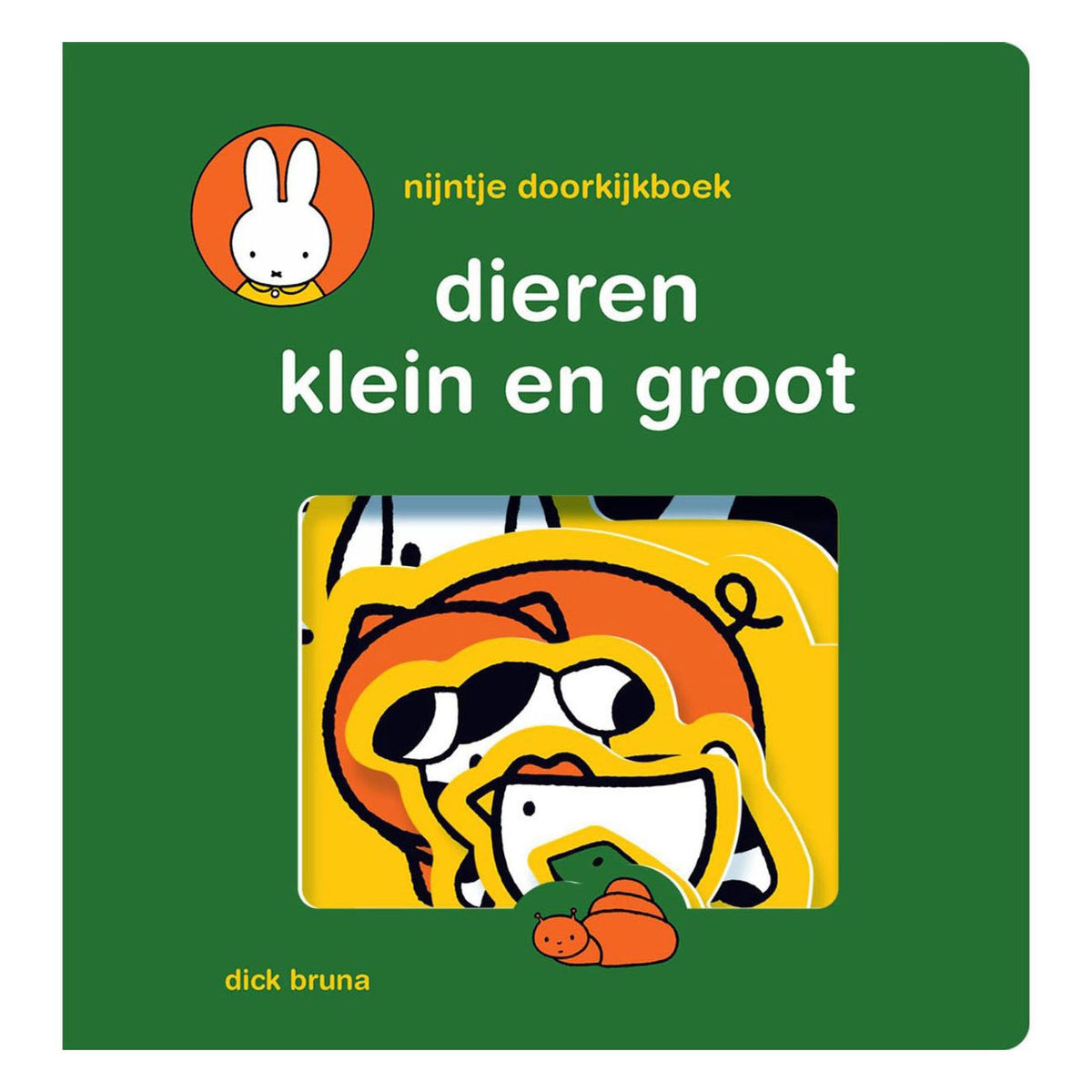 Centraal boekhuis nijntje doorkijkboek, dieren klein en groot