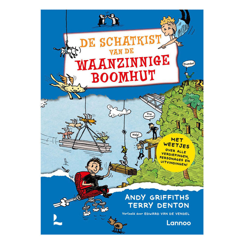 Centraal boekhuis de schatkist van de waanzinnige boomhut. | 2 stuks