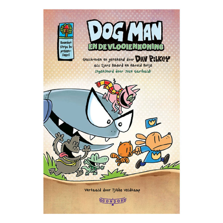 Centraal boekhuis dog man en de vlooienkoning
