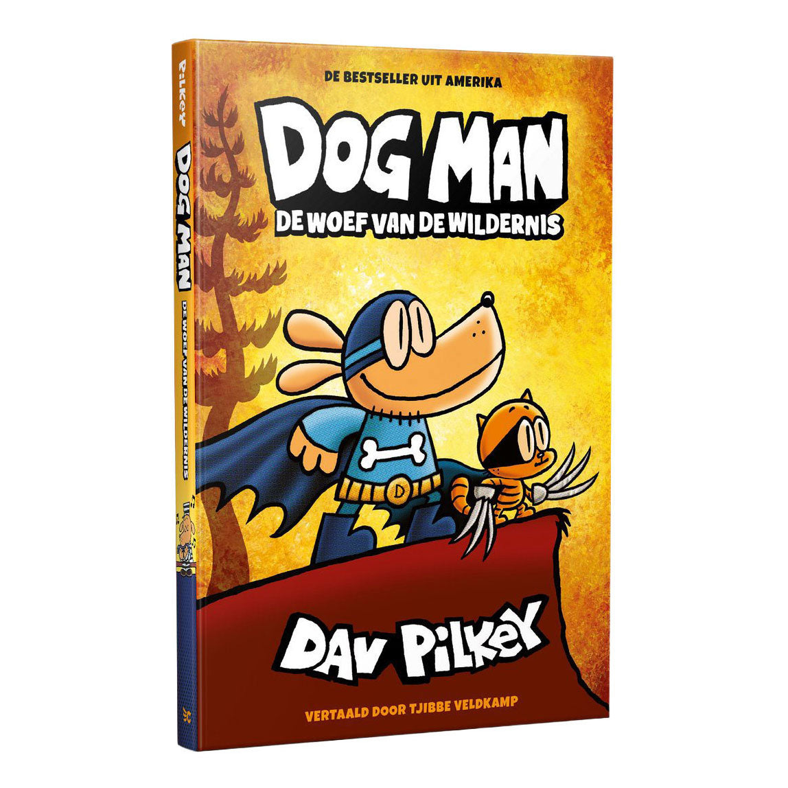 Centraal boekhuis dog man 6: de woef van de wildernis. 7+