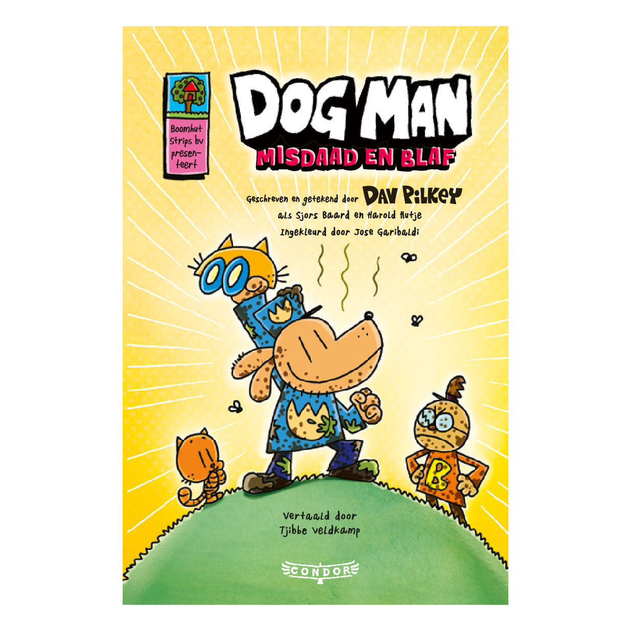 Centraal boekhuis dog man 9: misdaad en blaf. 7+