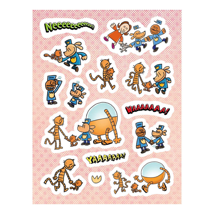 Centraal boekhuis dog man stickerboek. alle