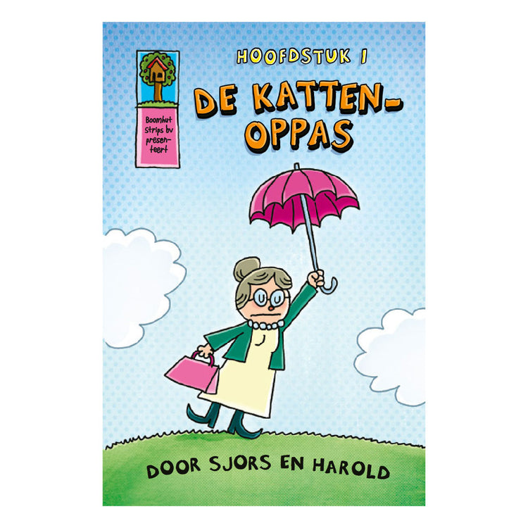 Centraal boekhuis dog man en kid kat