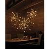 Lumineo kerstverlichting poolster 45cm-72l