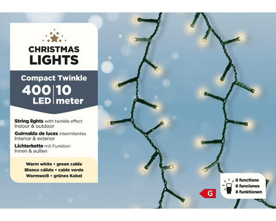 Lumineo kerstverlichting led compact 400l 10m