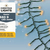Lumineo kerstverlichting cluster 680led classicw