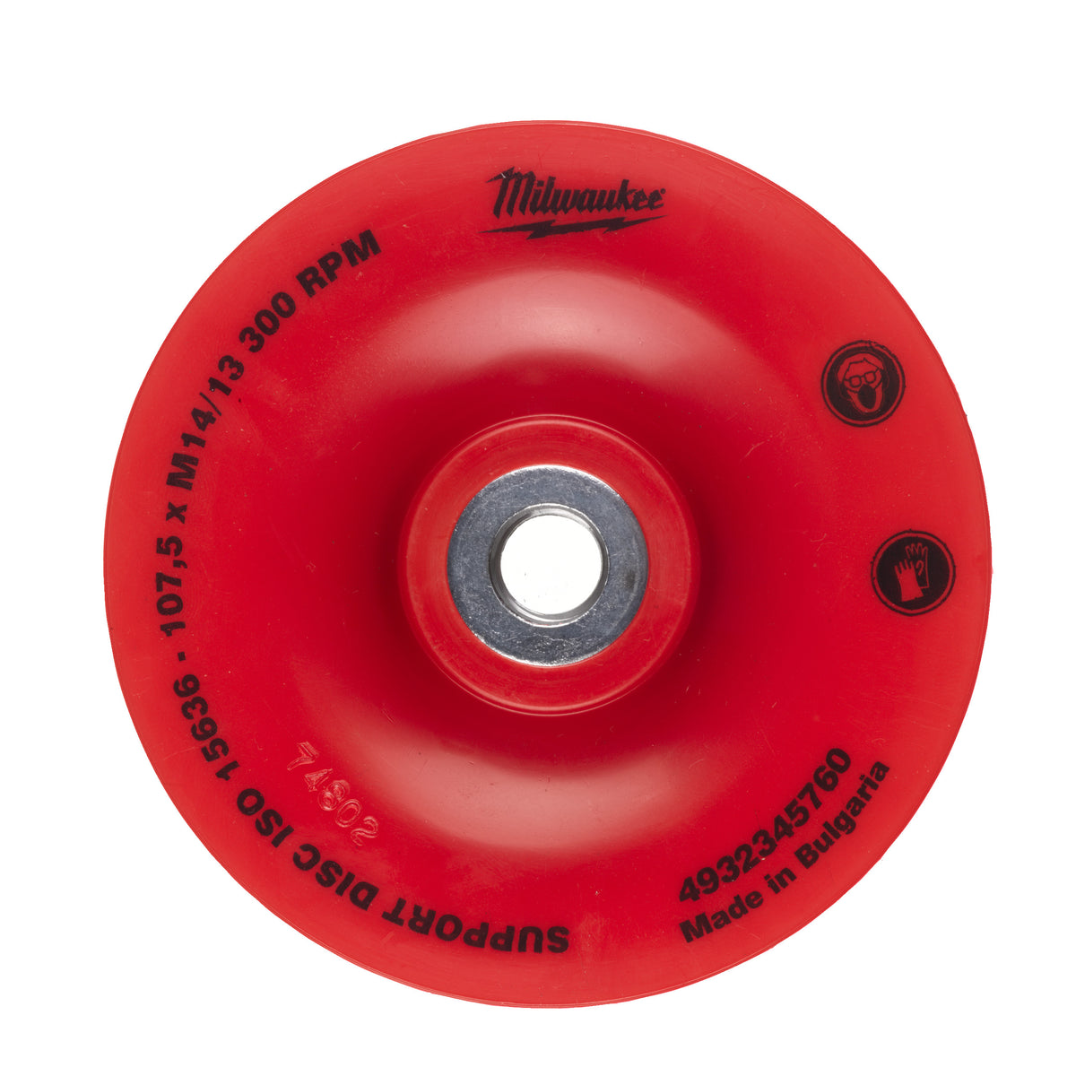 Milwaukee accessoires flexibele steunschijf | 110 mm, asgat 14,2 mm - 4932345760