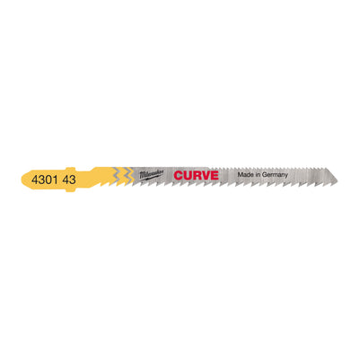 Milwaukee accessoires decoupeerzaagblad | voor bochten 75 x 2,5 mm | 5 stuks - 4932430143