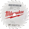 Milwaukee accessoires hm cirkelzaagblad | 165 x 15,87 x 24t | hout mdf laminaat - 4932471311