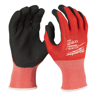 Milwaukee accessoires gedipte werkhandschoenen | snijklasse 1 a - xxl 11 | 1 paar - 4932471419