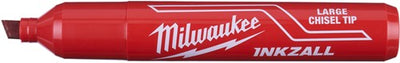Milwaukee accessoires inkzall rode l beitelpunt marker | 12 stuks - 4932471556