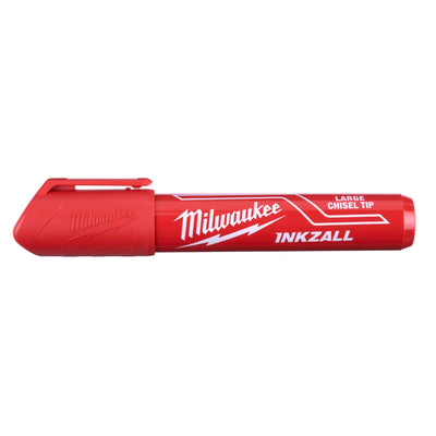 Milwaukee accessoires inkzall rode l beitelpunt marker | 12 stuks - 4932471556