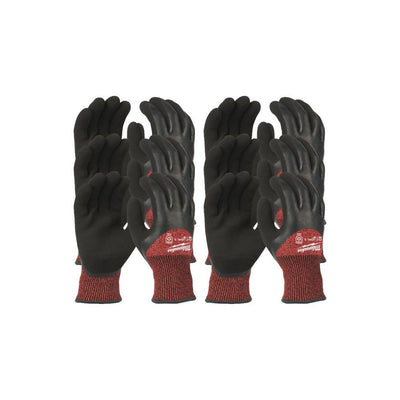 Milwaukee accessoires gedipte winter werkhandschoenen snijklasse 3 c - l 9 | 12 paar - 4932471611