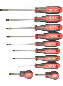 Milwaukee accessoires tri-lobe schroevendraaier set 3 - 10pc - 4932471808