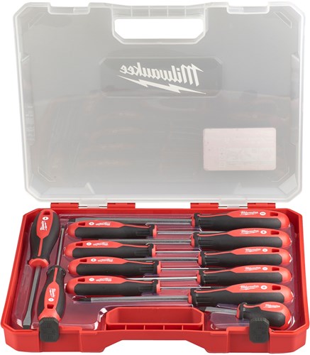 Milwaukee accessoires tri-lobe schroevendraaier set 4 - 12pc - 4932472003