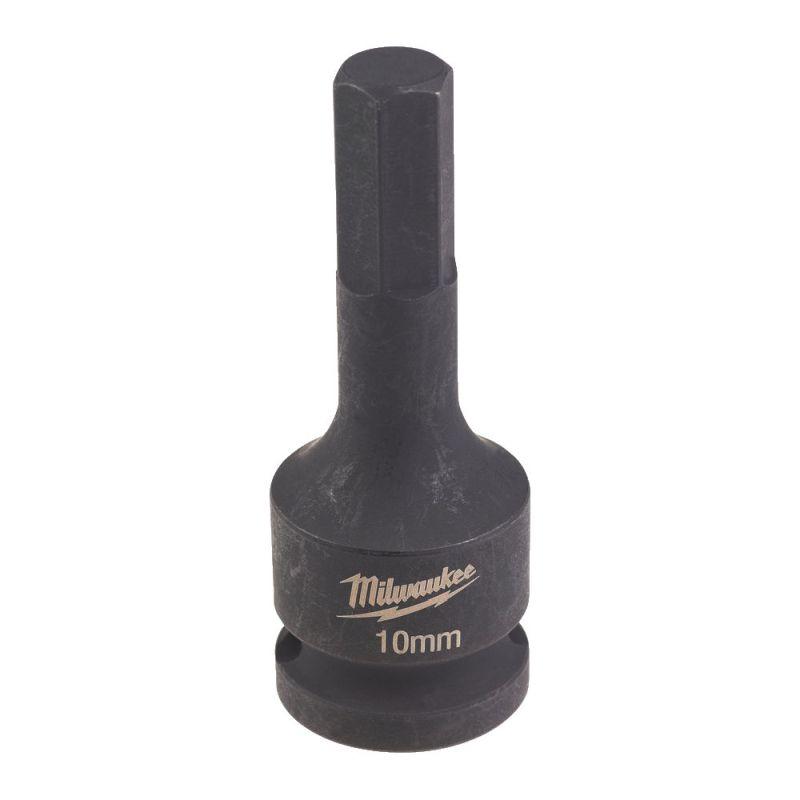 Imp milwaukee accessoires 1 2 act hex bit dop hex10 - 4932478066