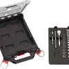 Milwaukee accessoires metrische 1 4 ratel + doppen set (28-delig) in packout compact slim organiser - 4932478812