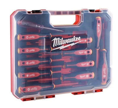 Milwaukee accessoires tri-lobe vde schroevendraaierset - 12-delig - 4932479095