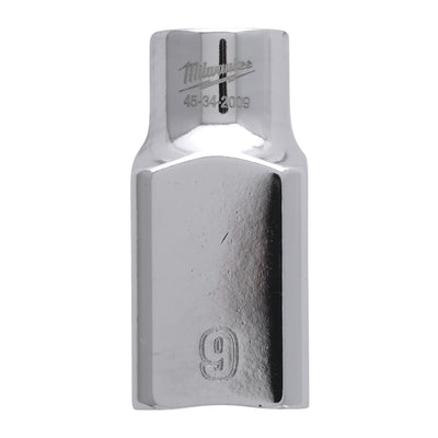 Milwaukee accessoires 1 2 dop metrisch - 9 mm - 4932480007
