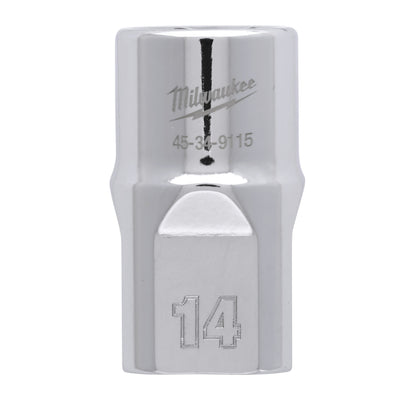 Milwaukee accessoires 1 2 dop metrisch - 14 mm - 4932480012