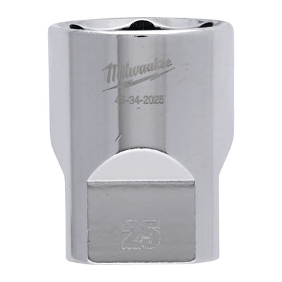 Milwaukee accessoires 1 2 dop metrisch - 25 mm - 4932480023