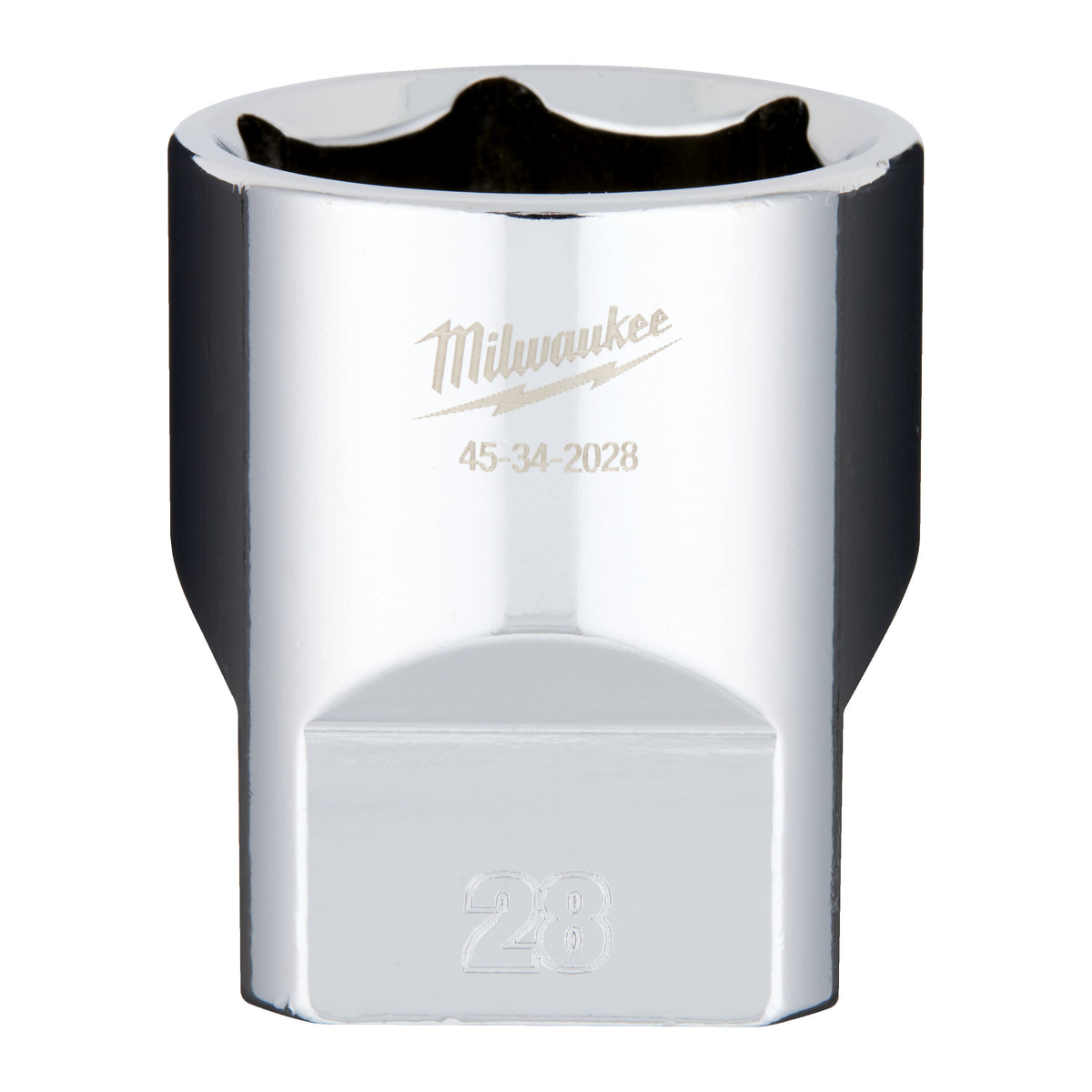 Milwaukee accessoires 1 2 dop metrisch - 28 mm - 4932480026