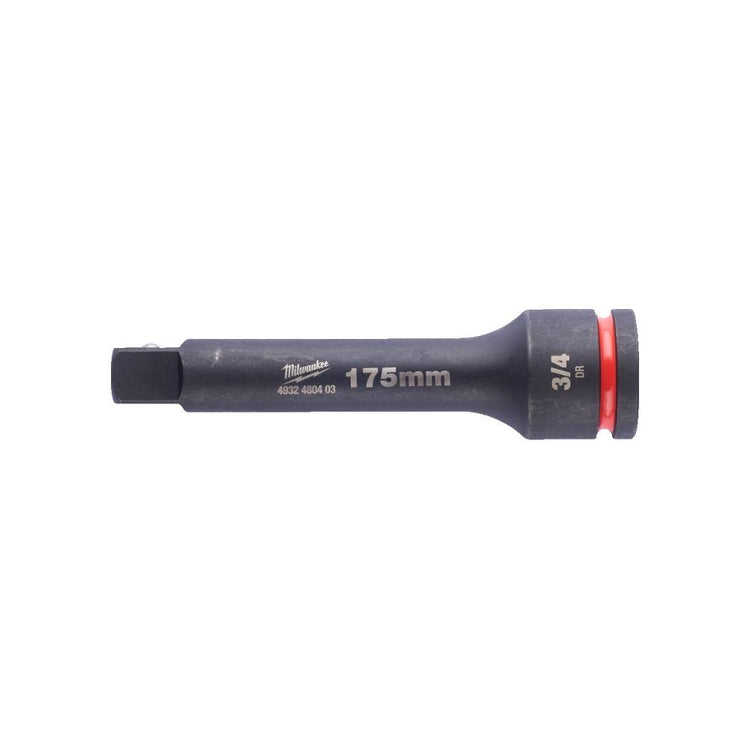Milwaukee accessoires slagdop extentie shockwave 3 4 175mm | 1 stuk - 4932480403