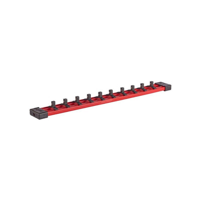 Milwaukee accessoires rail voor 10 impact doppen | 1 4 | 350 mm - 4932480444