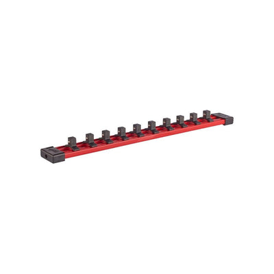 Imp milwaukee accessoires rail voor 10 act doppen | 3 8 | 350 mm - 4932480446