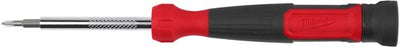 Milwaukee accessoires schroevendraaier multi-bit 4 in 1 precisie - 4932480584