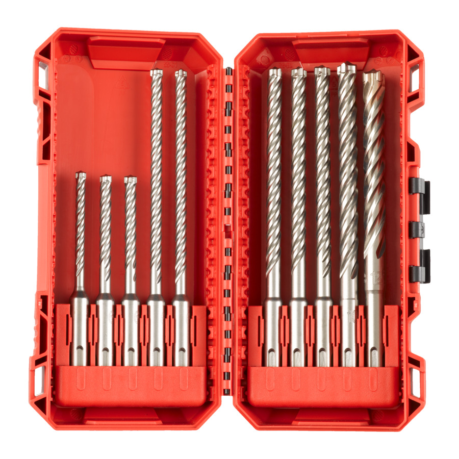 Milwaukee sds-plus borenset mx4 set 3 | packout friendly b - 4932492115