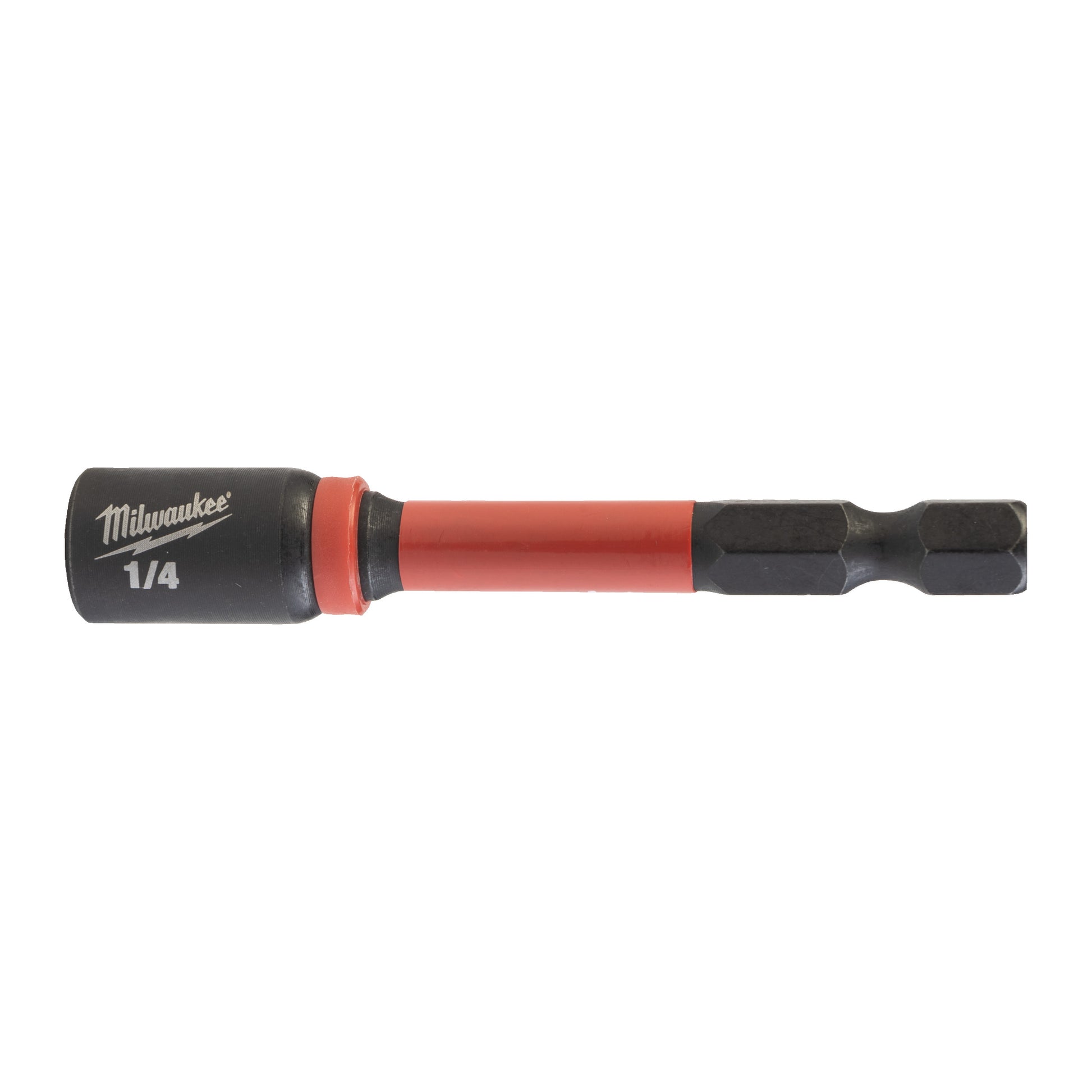 Milwaukee nut driver mag shw 1 4 x 65 mm - 1 pc dop shockwave™ magnetisch hex 1 4 1 4 x 65mm - 4932492436
