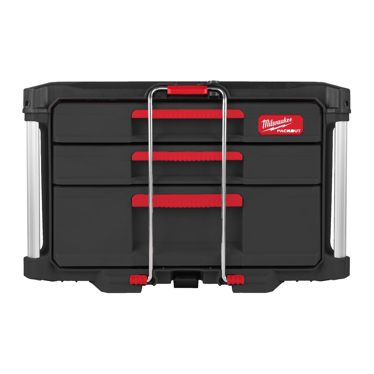 Milwaukee packout 2 + 1 drawer tool box packout™ box 2+1 lades 363 x 564 x 414 - 4932493190