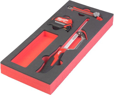 Milwaukee accessoires foam inlay snij- en meetset (3-delig) (4932464602 48221961 48220012) - 4932493252