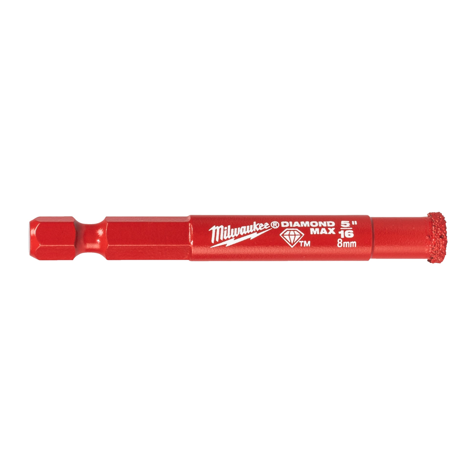 Milwaukee tegelboor | diamond max™ | 1 4 nat droog | 8 mm 1 4 hex - 4932498343
