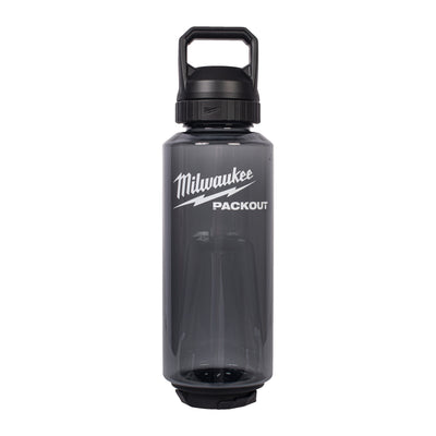 Milwaukee packout™ plastic fles met drinkdop | 1420 ml | zwart - 4932498641