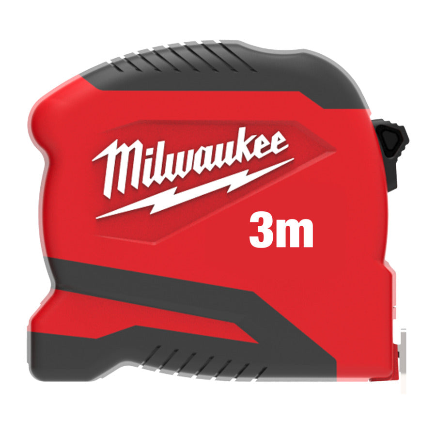 Milwaukee rolmaat compact gen ii | 3 m x 19 mm - 4932498776