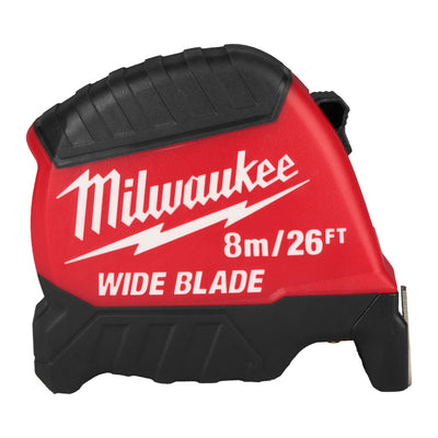 Milwaukee rolmaat | wide blade | 26 ft 8 m x 35 mm - 4932499206