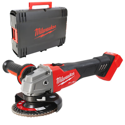 Milwaukee m18 fsag125x-0x | haakse slijper | 125mm | 18v | body | zonder accu's lader - 4933478428