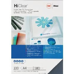 Inbindkaften gbc hiclear a4 transparant