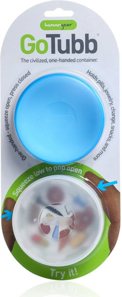 Human gear gotubb 2-pack large - opbergdoosjes voor reizen - bpa-vrij l