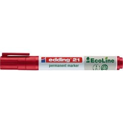 Permanente marker edding ecoline 21 1,5-3mm rood