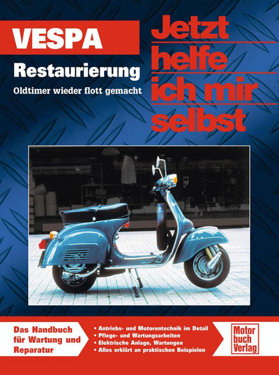Motorbuch-verlag buch motor und technik book vespa restoration