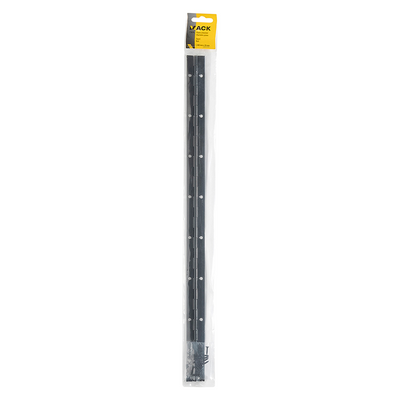 Mack 1071201 - piano scharnier zwart l 48 cm x 28 mm | 6 stuks