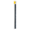 Mack 1071201 - piano scharnier zwart l 48 cm x 28 mm | 6 stuks