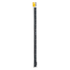 Mack 1071202 - piano scharnier zwart l 72 cm x 28 mm | 6 stuks