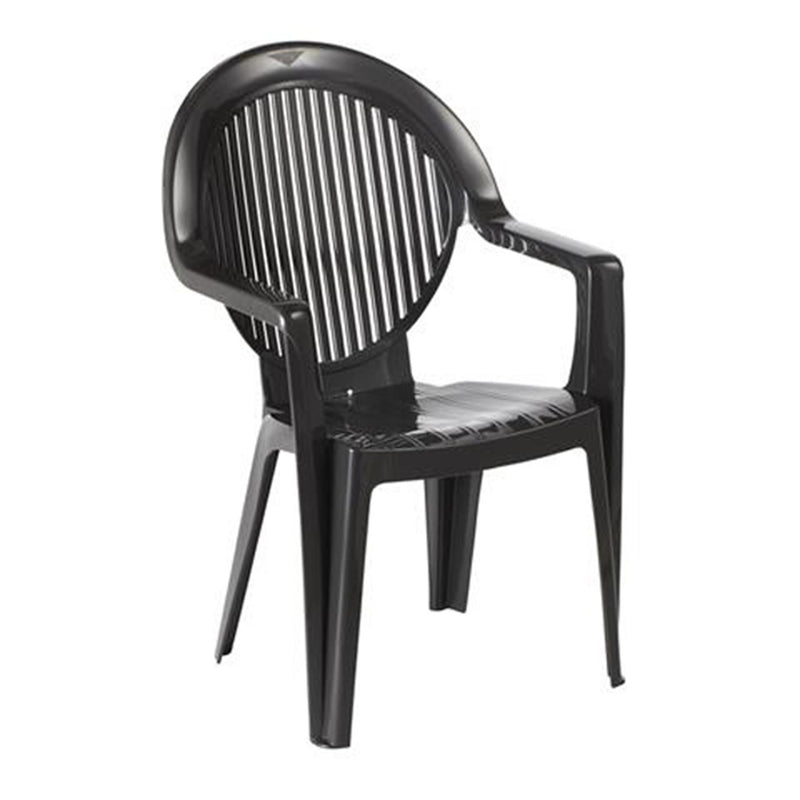Grosfillex fidji diningstoel antraciet