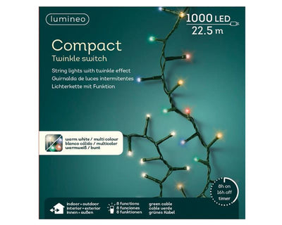 Lumineo led compact lights colour changing 1000l
