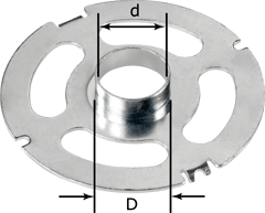 Festool accessoires kr-d 30,0 of 2200 kopieerring | 494625