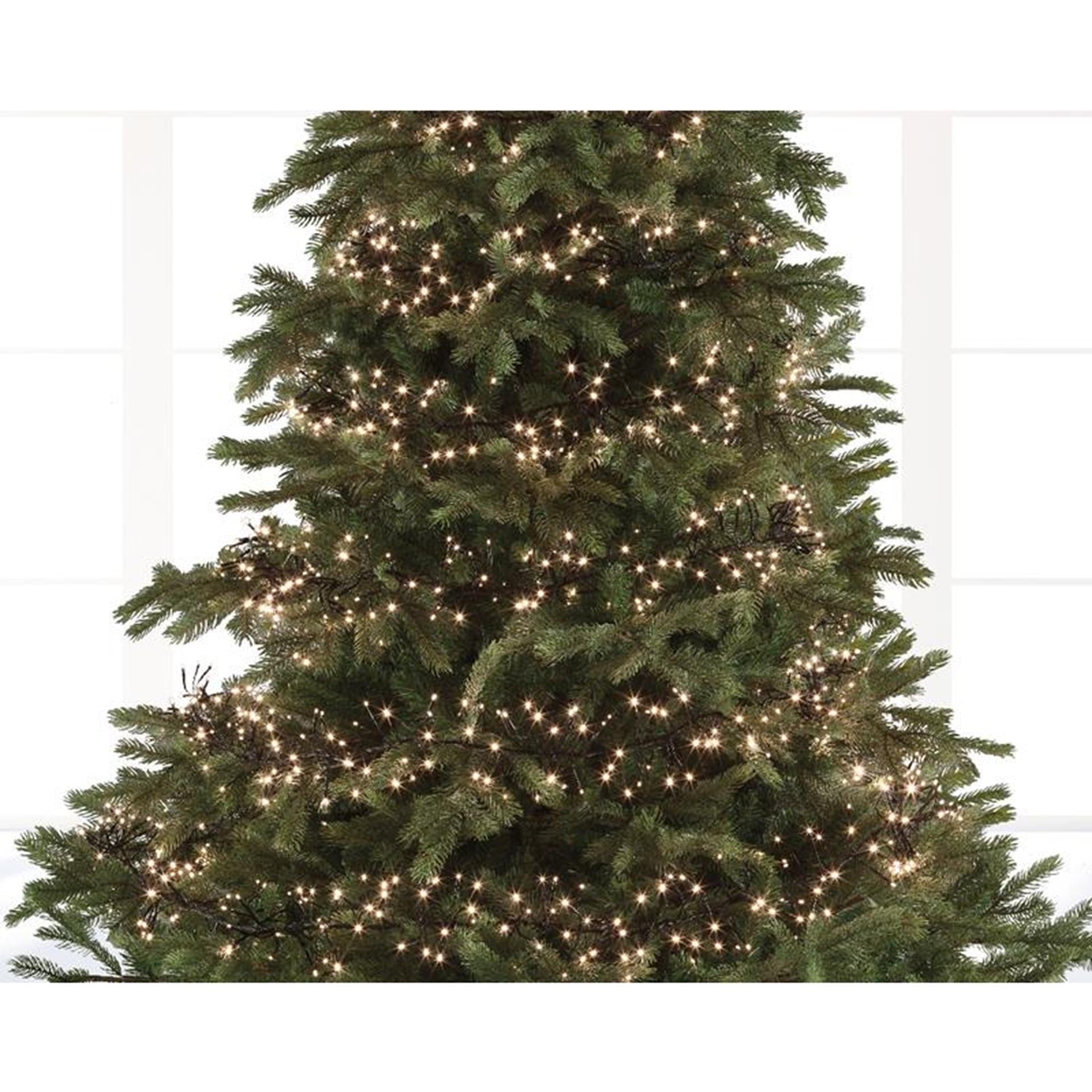 Lumineo kerstverlichting cluster 448led warm-wit